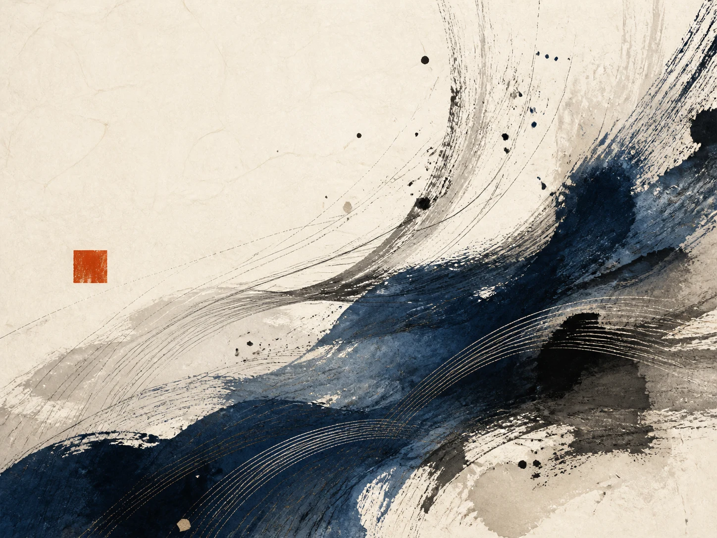 Hokusai · 北斎 — generative artwork